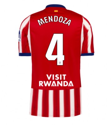 Atletico Madrid Rodrigo Mendoza #4 Hjemmebanetrøje 2026-27 Kortærmet
